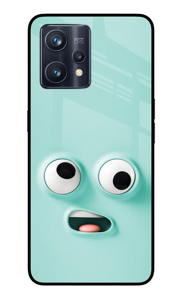 Funny Cartoon Realme 9 Pro+ 5G Glass Case Back Cover by Casekaro