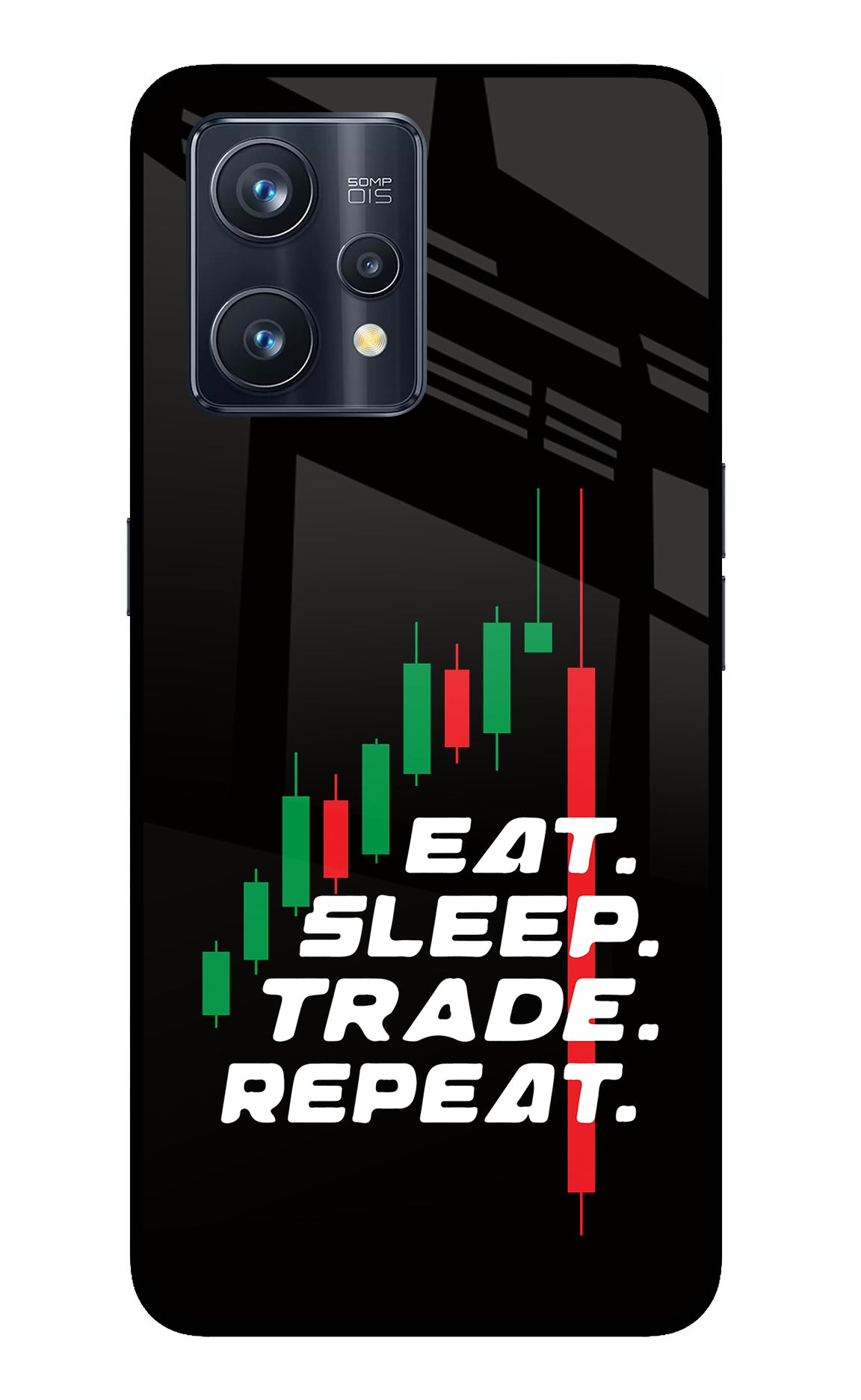 Eat Sleep Trade Repeat Realme 9 Pro+ 5G Back Cover