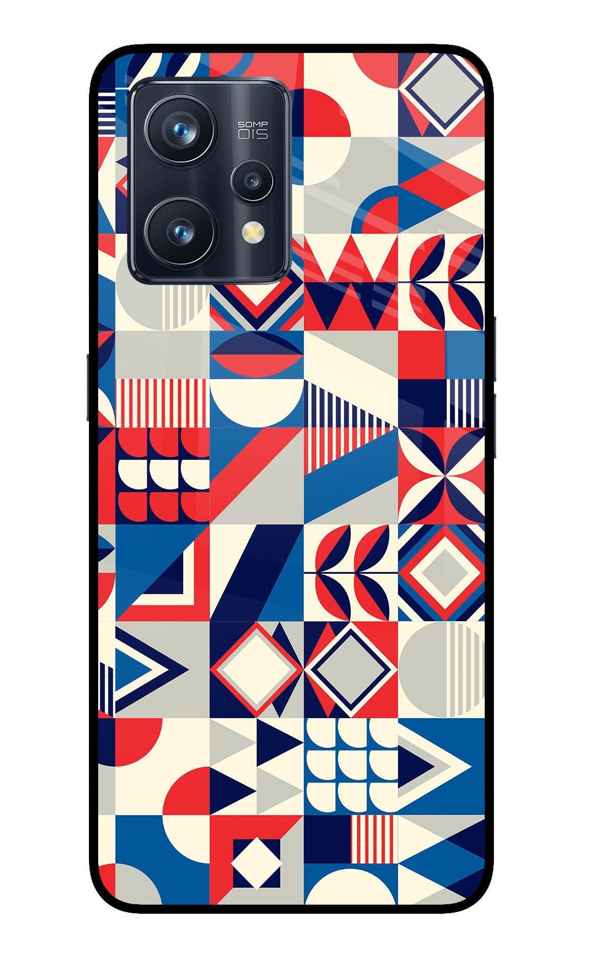 Colorful Pattern Realme 9 Pro+ 5G Glass Case