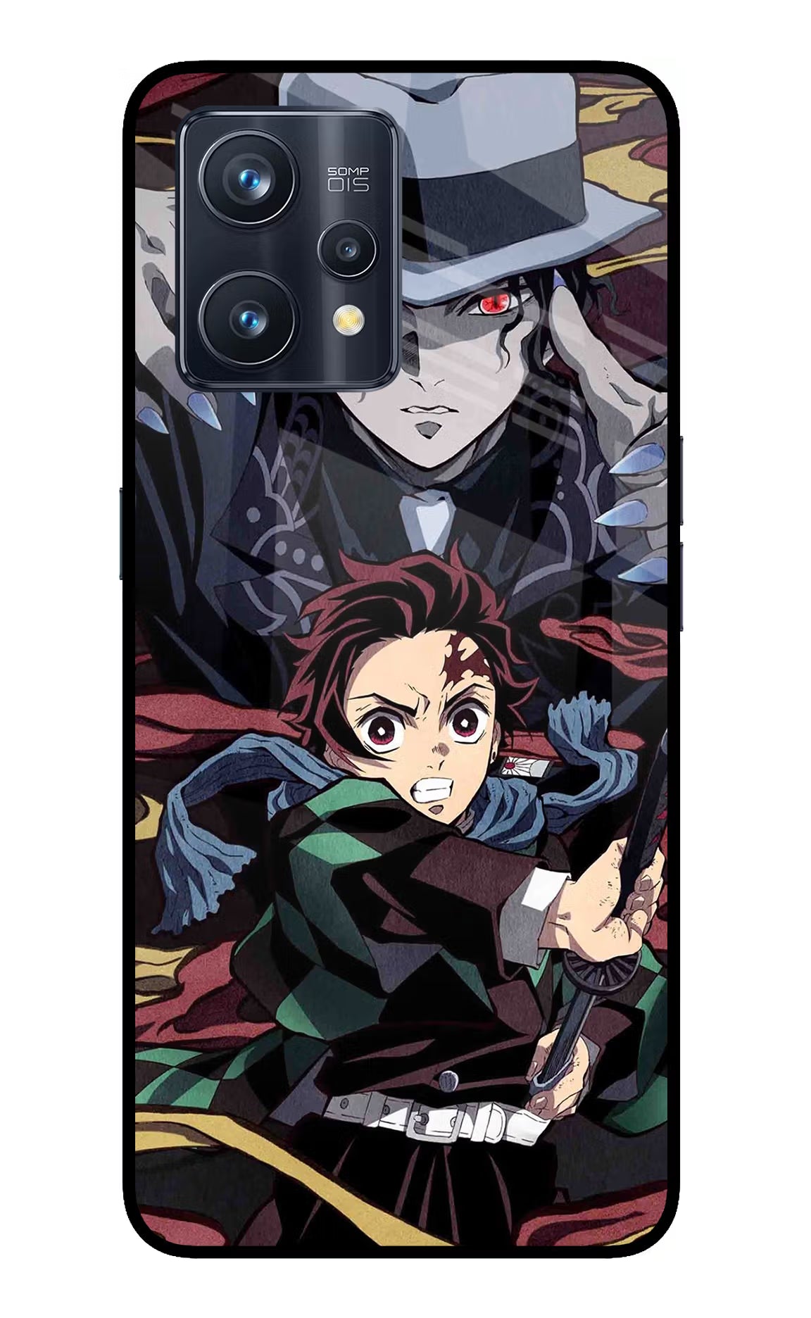Demon Slayer Realme 9 Pro+ 5G Glass Case Back Cover by Casekaro