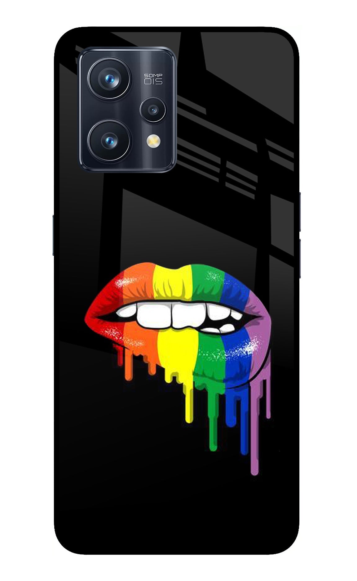 Lips Biting Realme 9 Pro+ 5G Back Cover