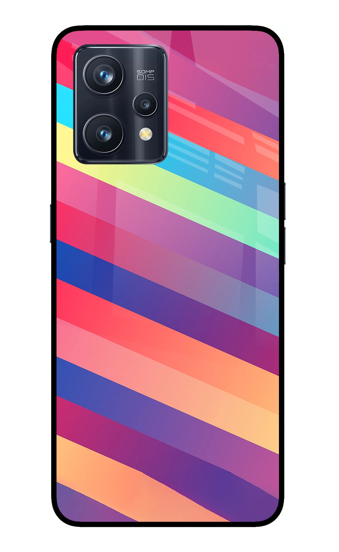 Stripes color Realme 9 Pro+ 5G Back Cover