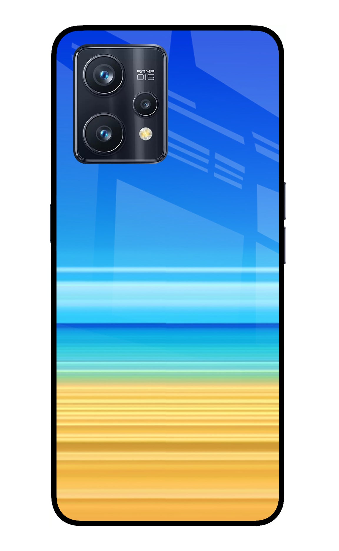 Beach Art Realme 9 Pro+ 5G Glass Case