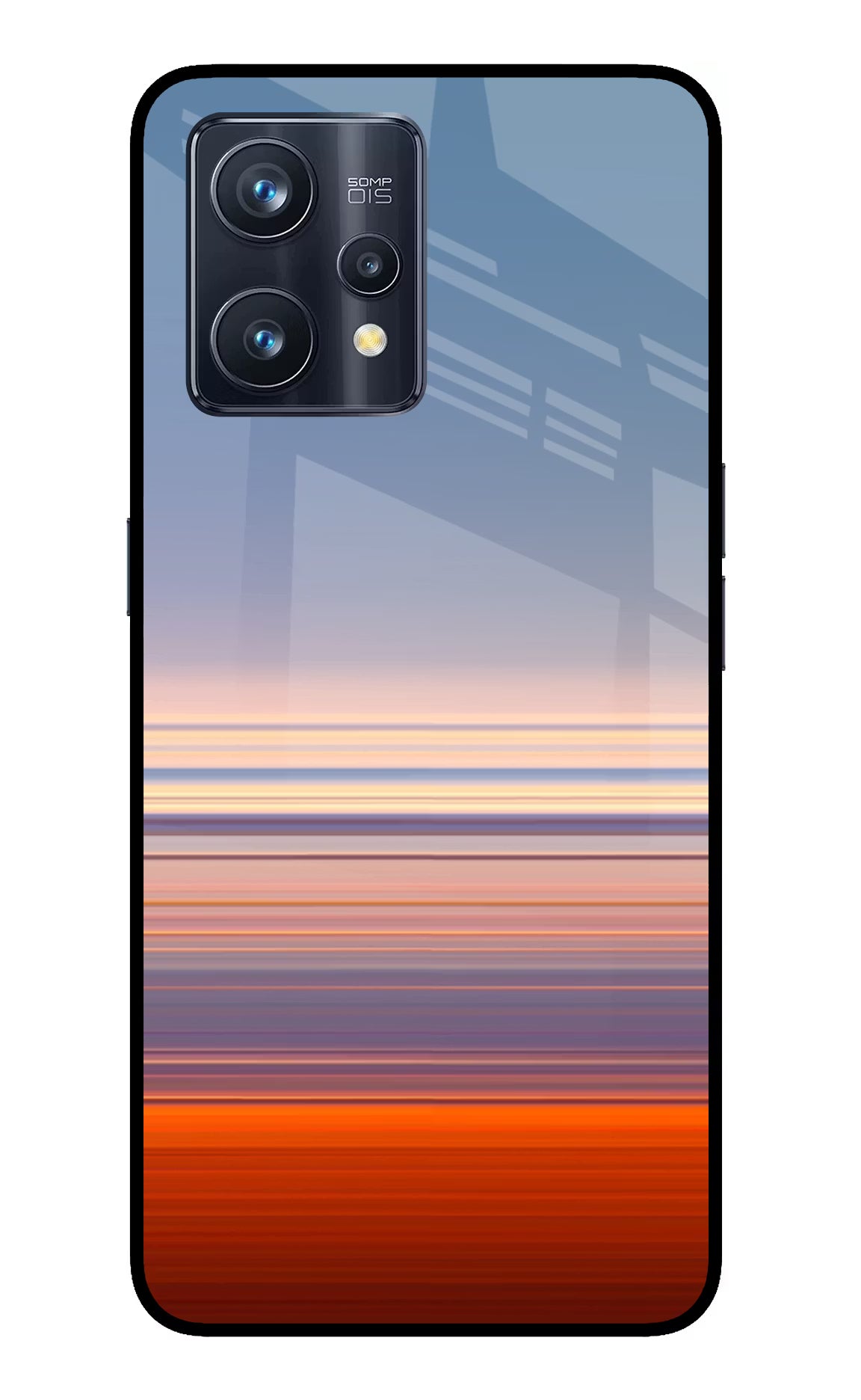 Morning Colors Realme 9 Pro+ 5G Glass Case Back Cover by Casekaro