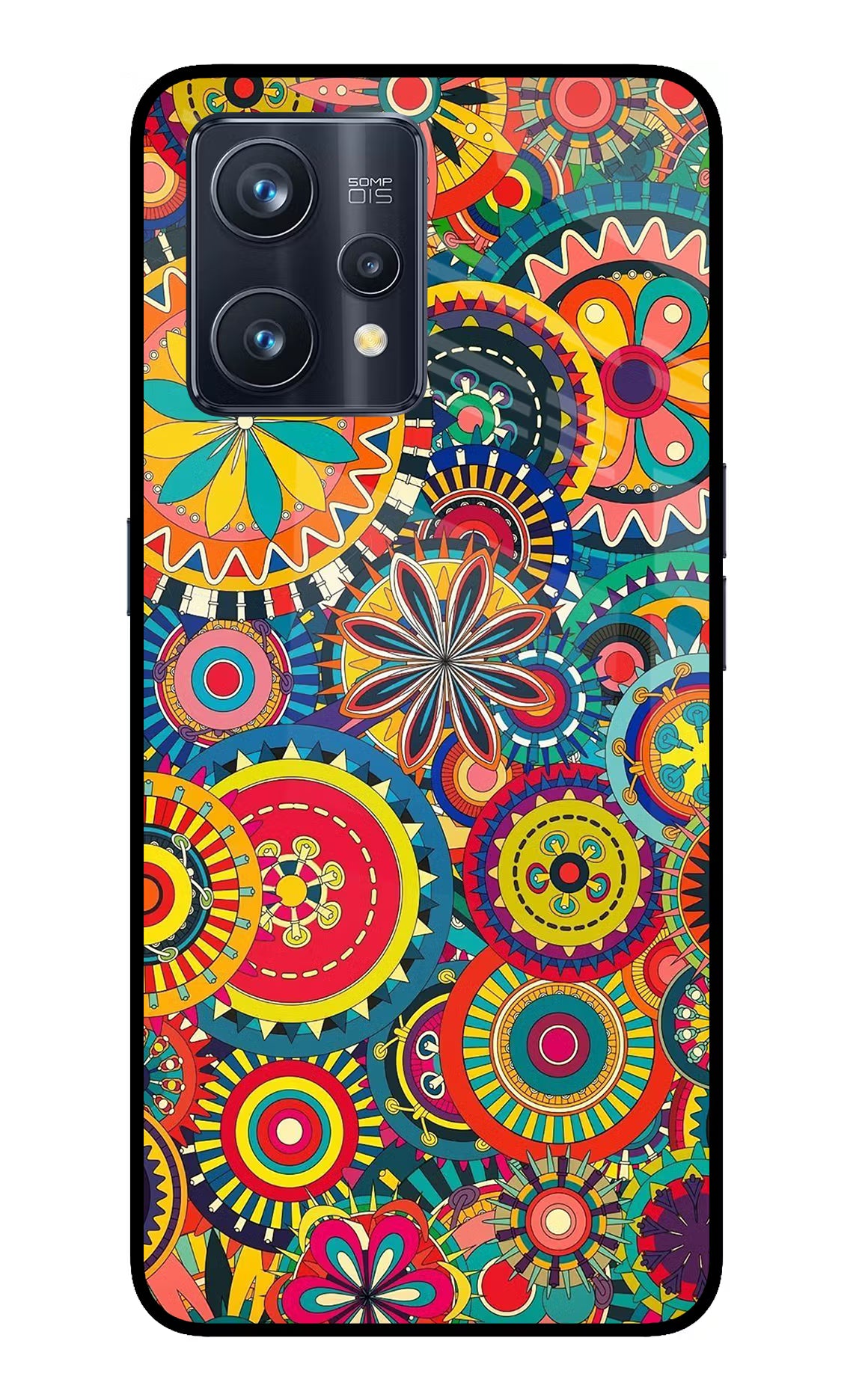 Gol Gol Art Realme 9 Pro+ 5G Glass Case Back Cover by Casekaro