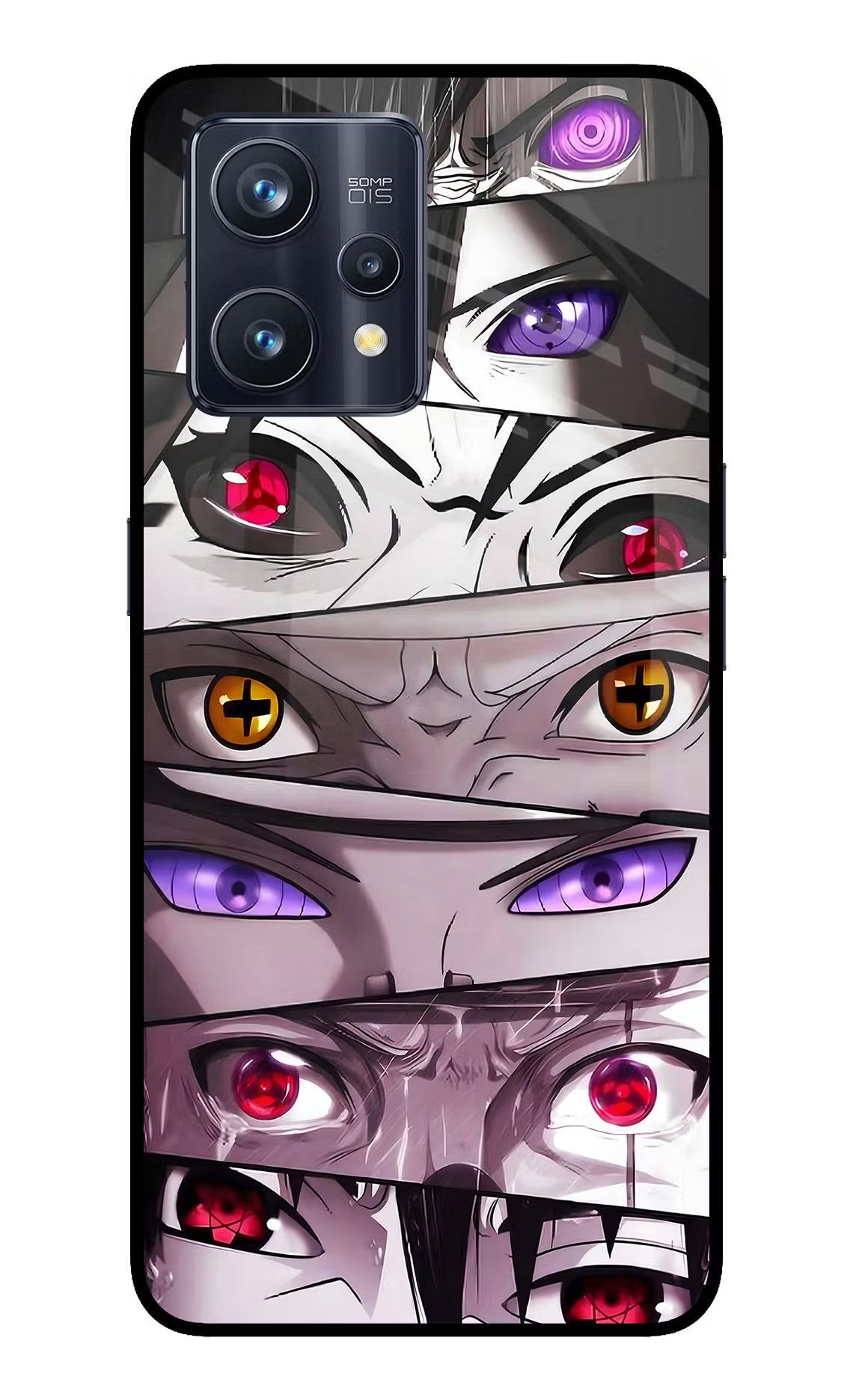 Naruto Anime Realme 9 Pro+ 5G Glass Case Back Cover by Casekaro