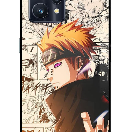 Pain Anime Realme 9 Pro+ 5G Glass Case Back Cover by Casekaro