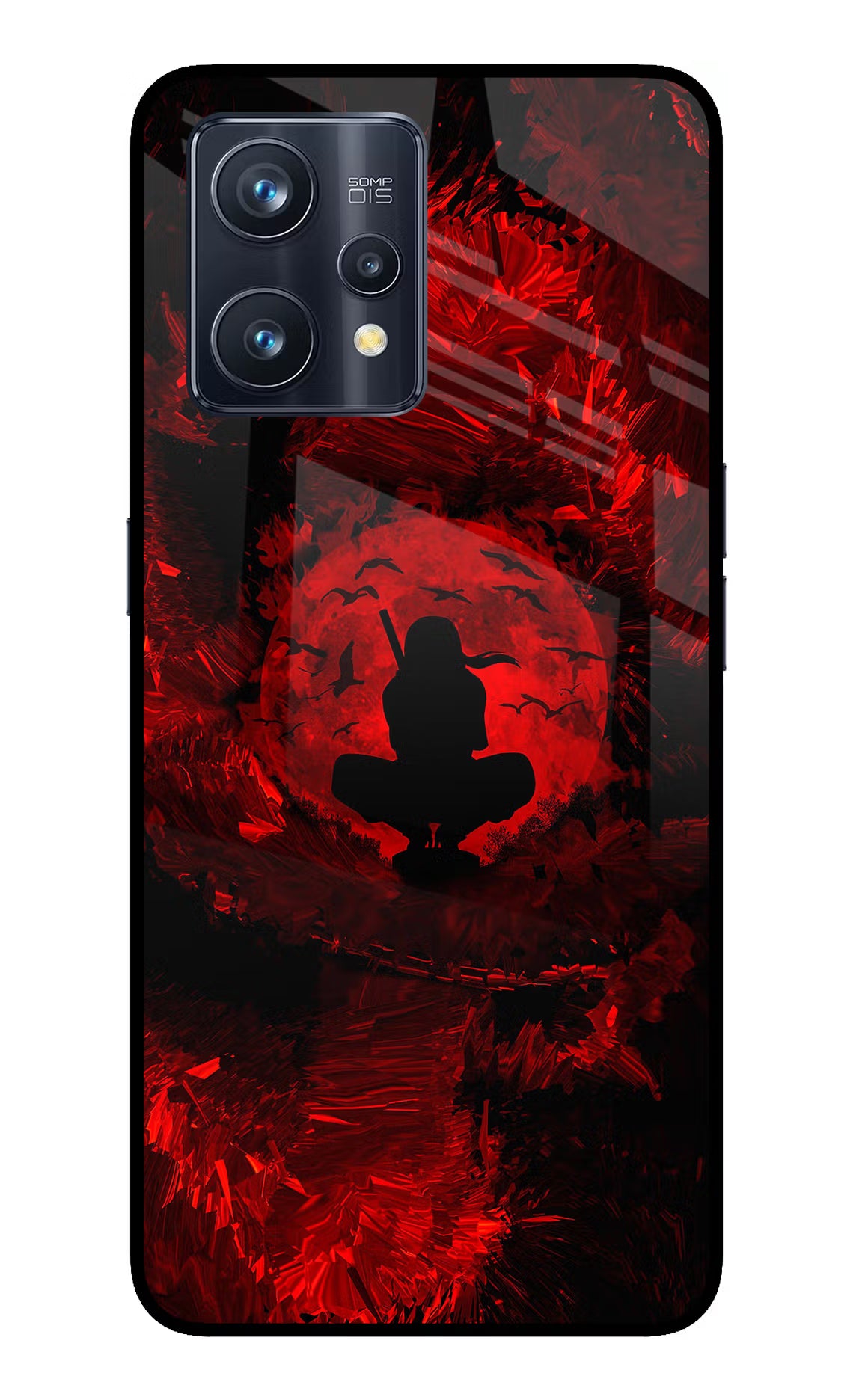 Itachi Uchiha Realme 9 Pro+ 5G Glass Case Back Cover by Casekaro