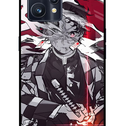 Demon Slayer Realme 9 Pro+ 5G Glass Case Back Cover by Casekaro