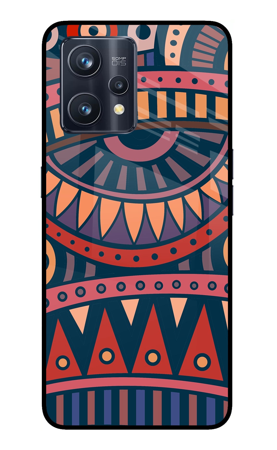 African Culture Design Realme 9 Pro+ 5G Glass Case