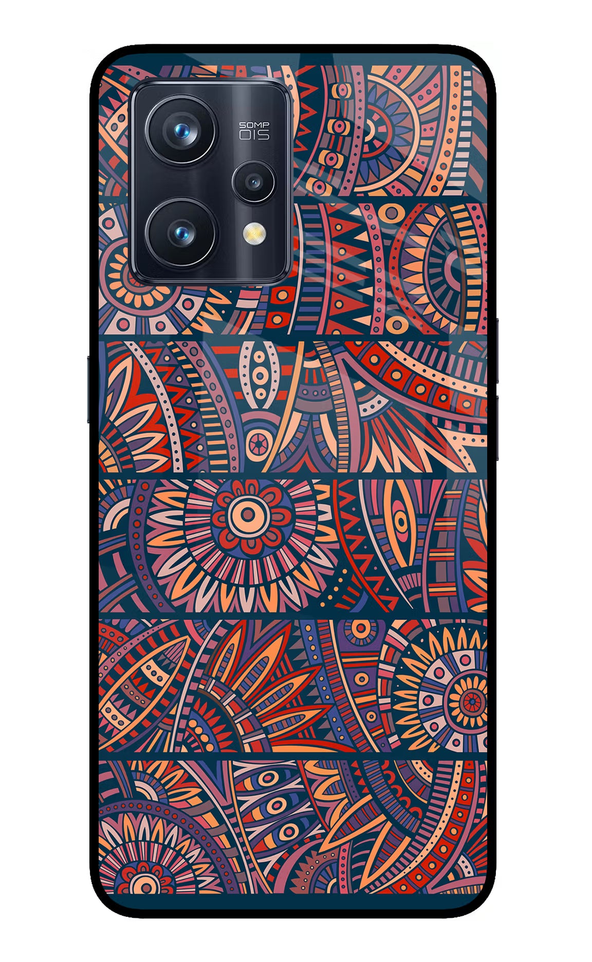 African Culture Design Realme 9 Pro+ 5G Glass Case Back Cover by Casekaro