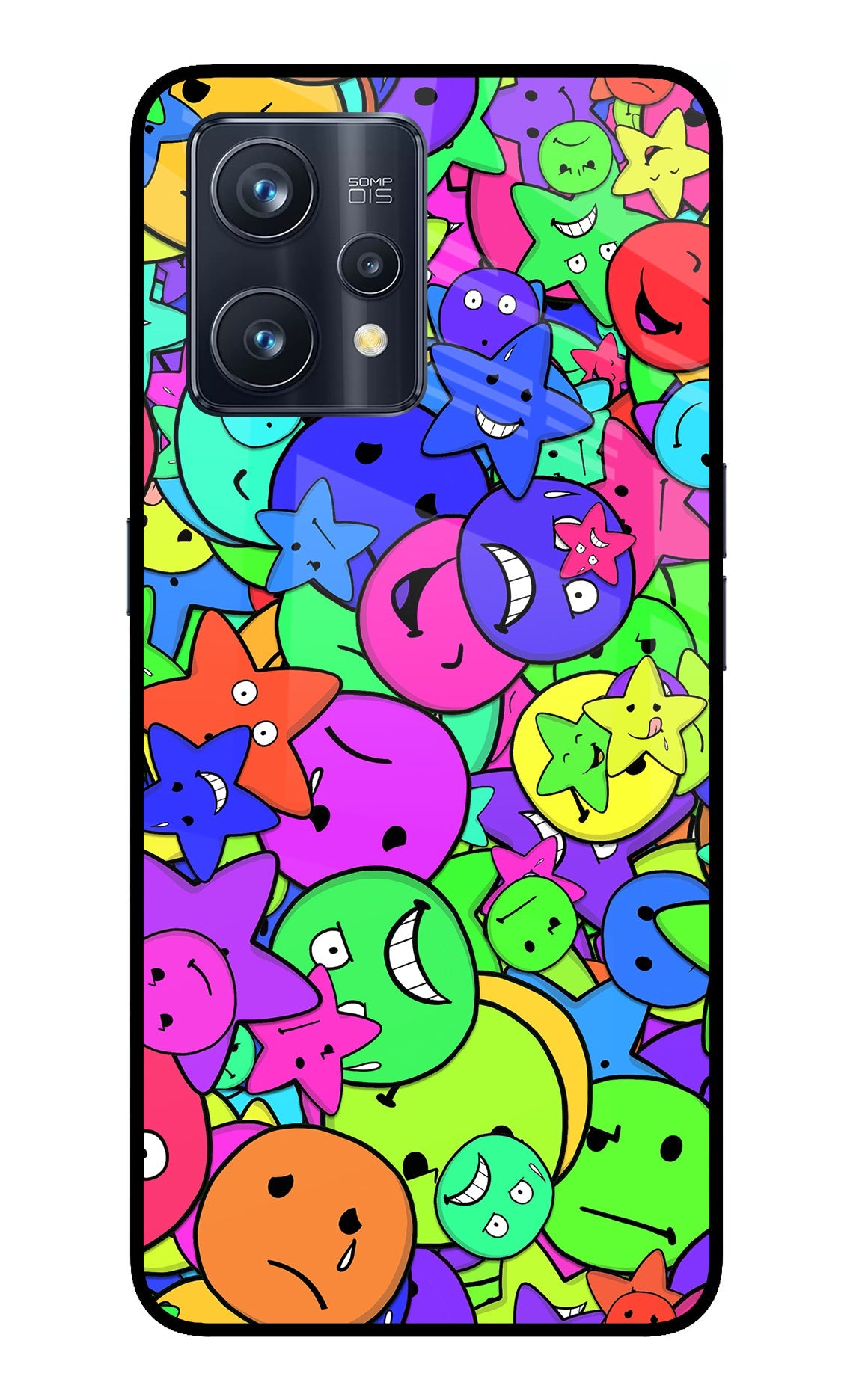 Fun Doodle Realme 9 Pro+ 5G Glass Case