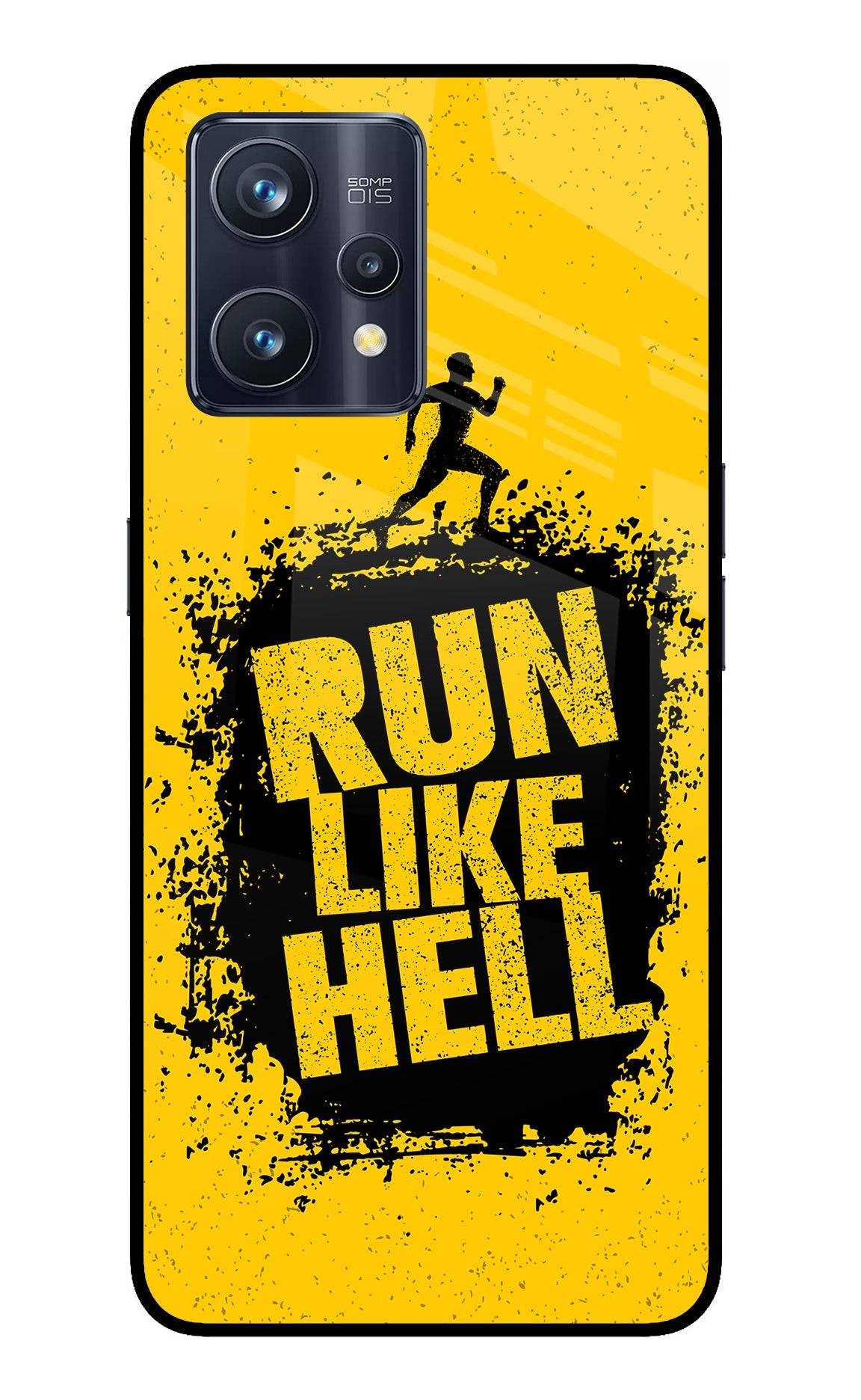 Run Like Hell Realme 9 Pro+ 5G Glass Case