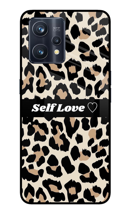 Leopard Print Self Love Realme 9 Pro+ 5G Glass Case