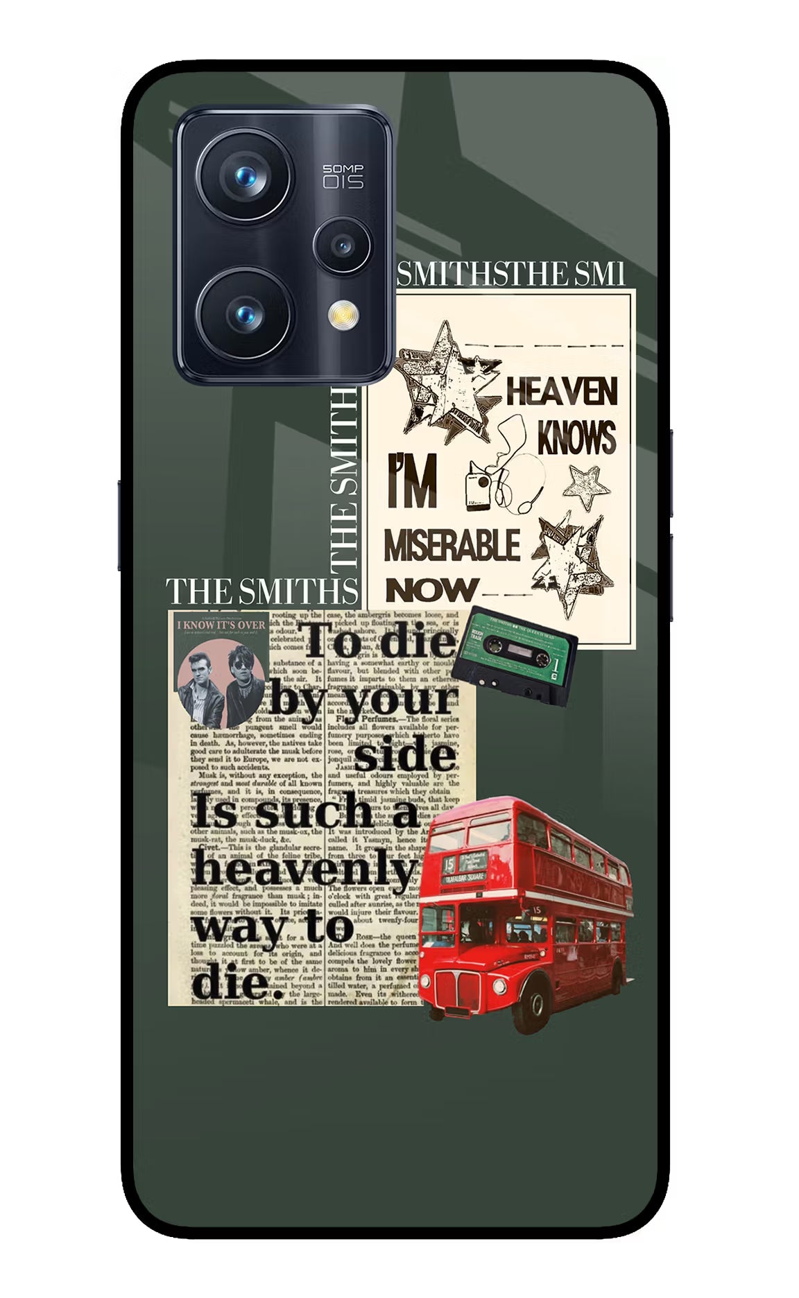 The Smiths Realme 9 Pro+ 5G Glass Case Back Cover by Casekaro