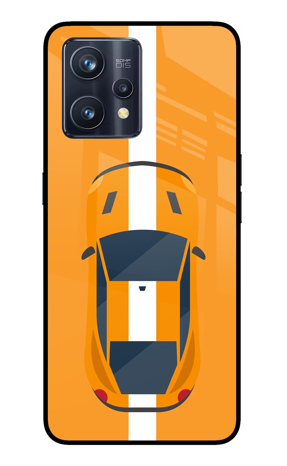 Highway Pursuit Realme 9 Pro+ 5G Glass Case Back Cover by Casekaro