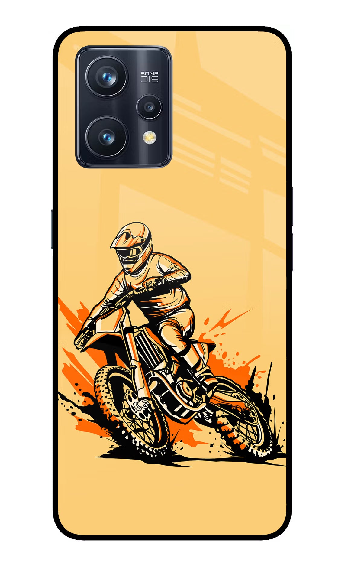 Off-Road Fury Realme 9 Pro+ 5G Glass Case Back Cover by Casekaro