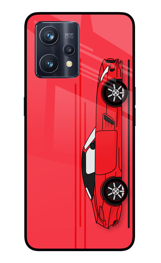 Red Velocity Realme 9 Pro+ 5G Glass Case