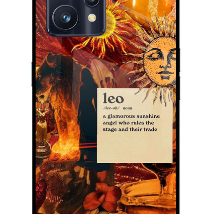 Leo Zodiac Realme 9 Pro+ 5G Glass Case