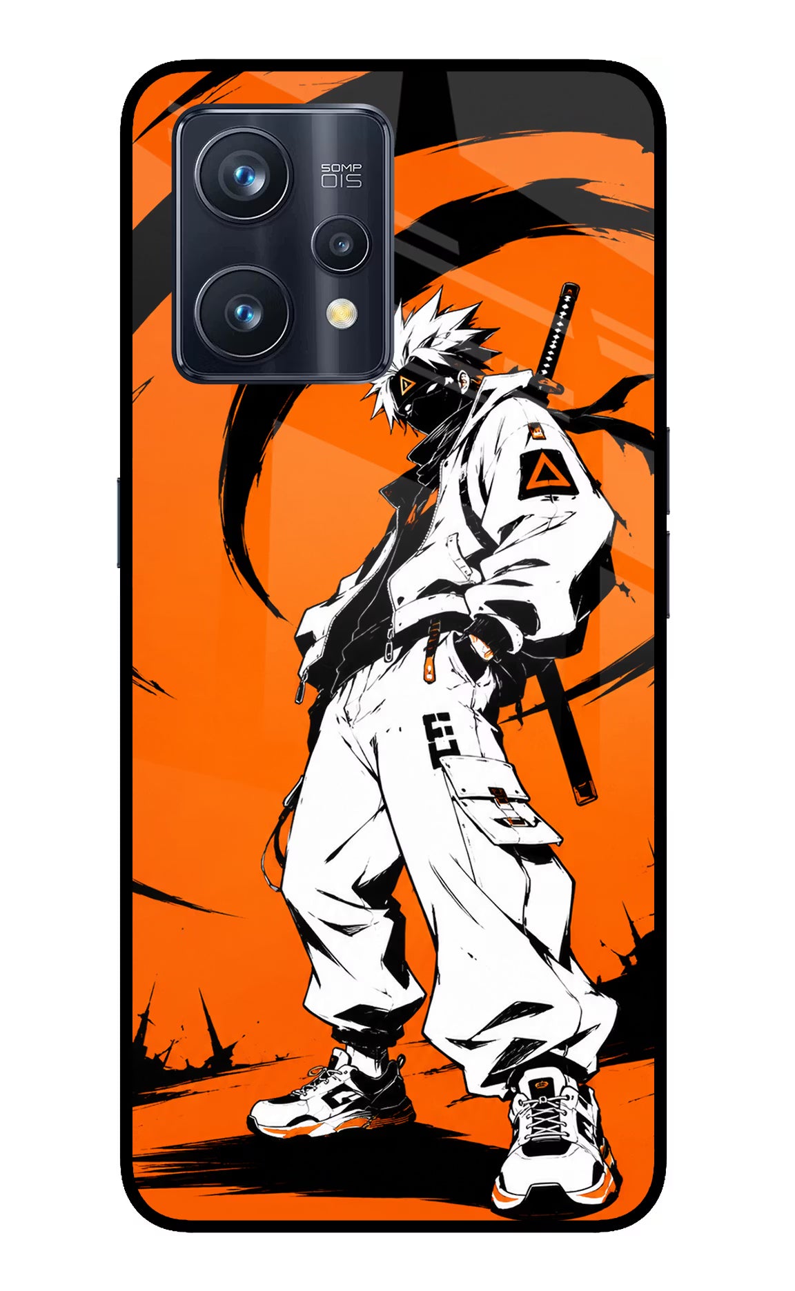 Street Samurai  Realme 9 Pro+ 5G Glass Case Back Cover by Casekaro