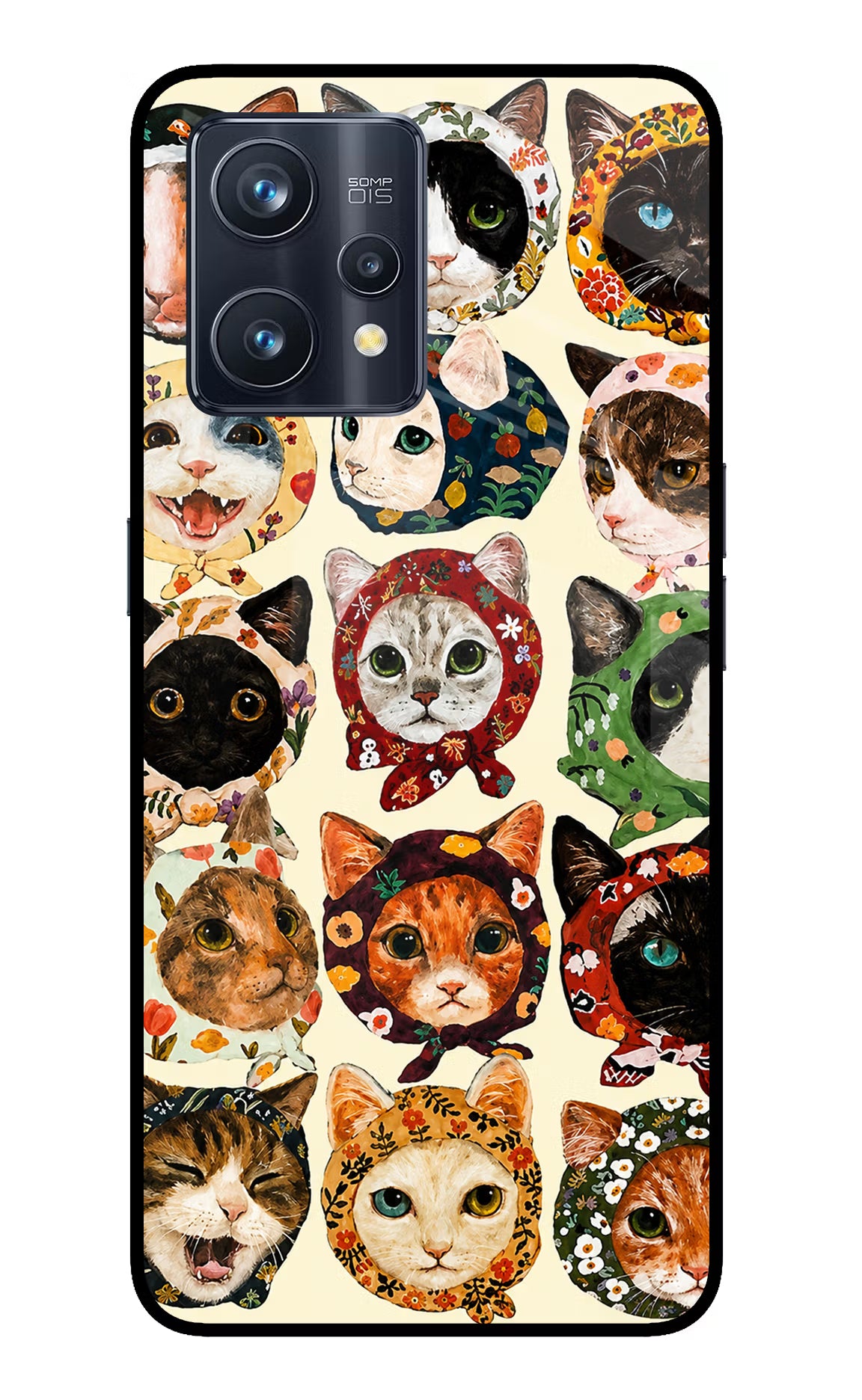 Cool Cat Realme 9 Pro+ 5G Glass Case