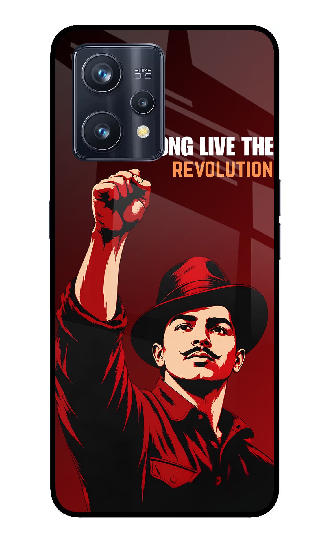 Bhagat Singh Revolution Realme 9 Pro+ 5G Glass Case