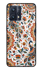 White Mayura Realme 9 Pro+ 5G Glass Case