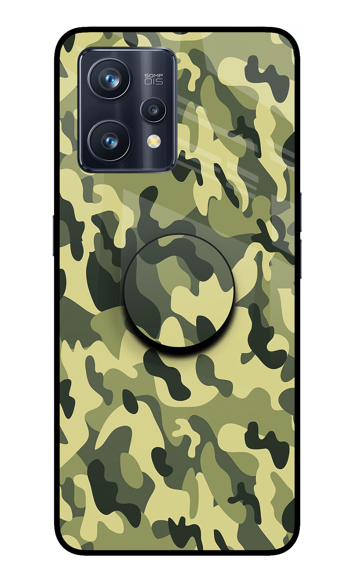 Camouflage Realme 9 Pro+ 5G Glass Case