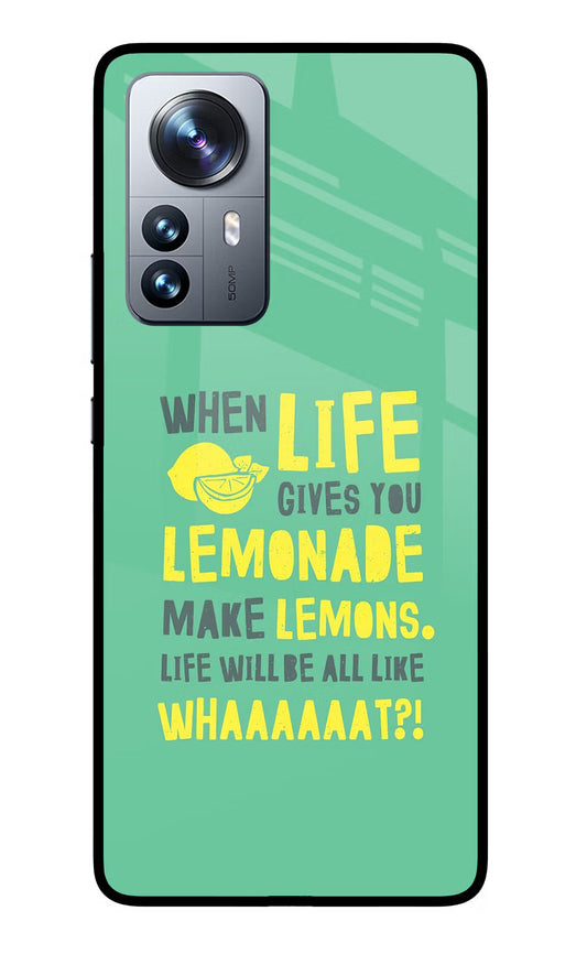 Quote Mi 12 Pro 5G Glass Case