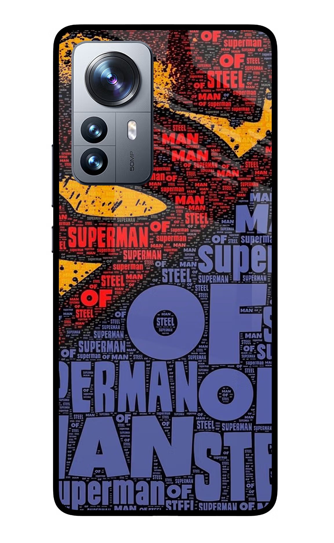Superman Mi 12 Pro 5G Glass Case