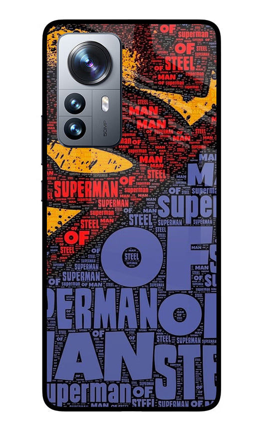 Superman Mi 12 Pro 5G Glass Case