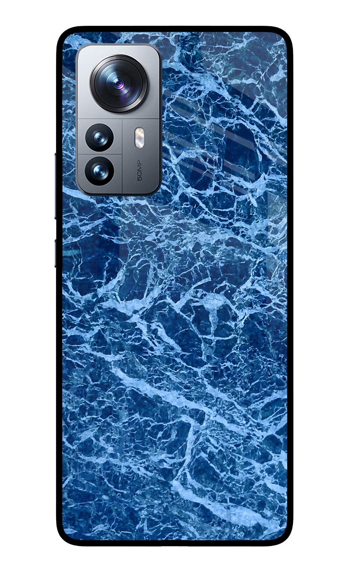 Blue Marble Mi 12 Pro 5G Glass Case