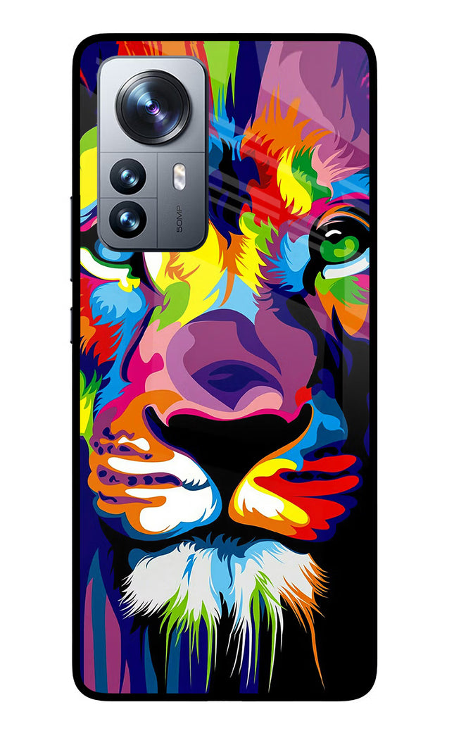 Lion Mi 12 Pro 5G Glass Case Back Cover by Casekaro