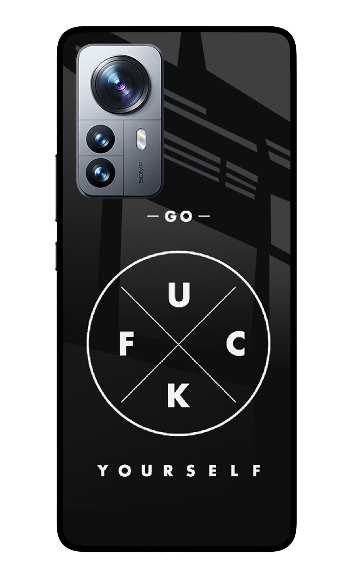 Go Fuck Yourself Mi 12 Pro 5G Glass Case