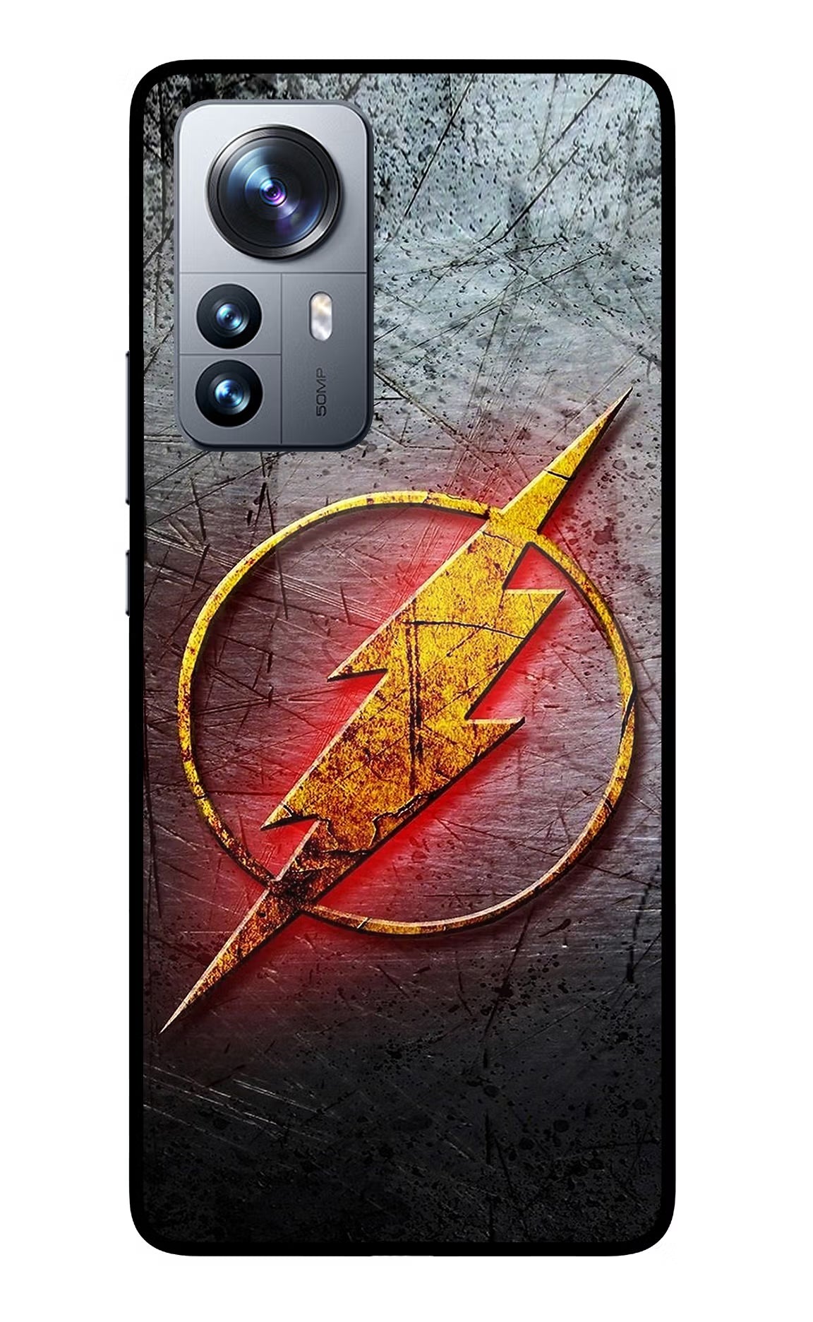 Flash Mi 12 Pro 5G Glass Case Back Cover by Casekaro