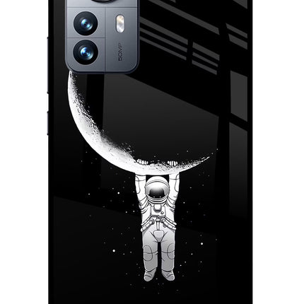 Moon Space Mi 12 Pro 5G Glass Case Back Cover by Casekaro