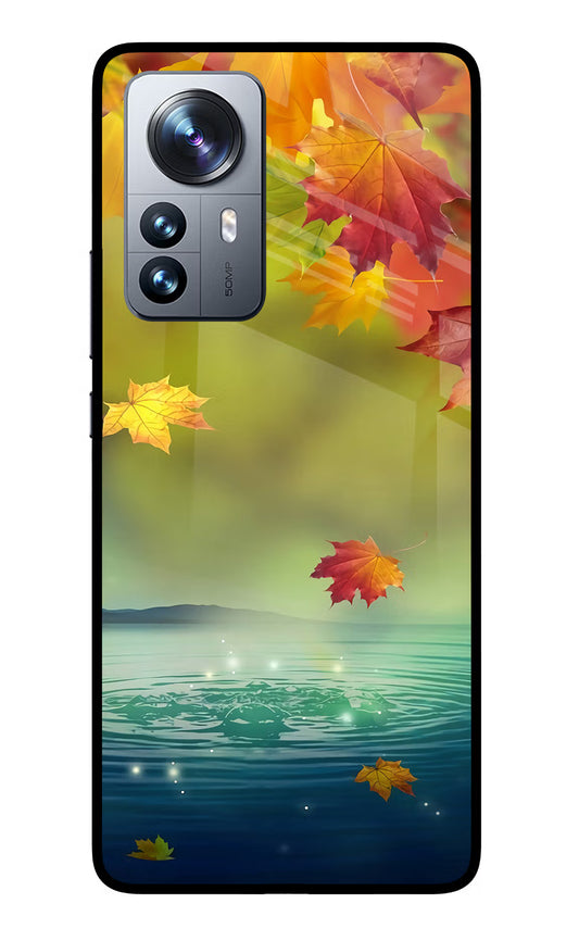 Flowers Mi 12 Pro 5G Glass Case