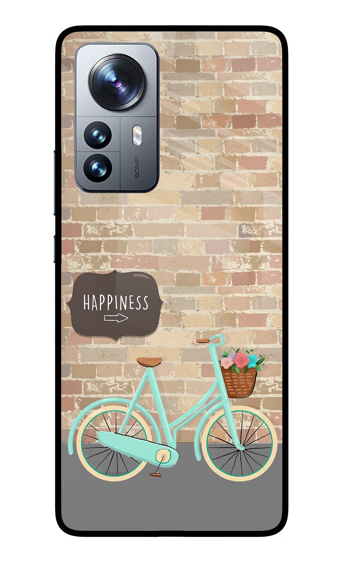 Happiness Artwork Mi 12 Pro 5G Glass Case