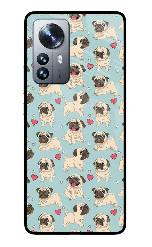 Pug Dog Mi 12 Pro 5G Glass Case