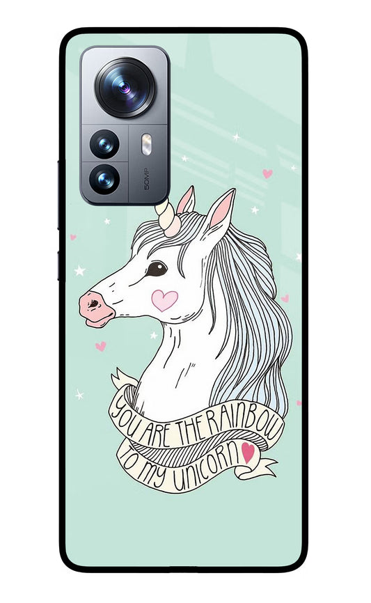 Unicorn Wallpaper Mi 12 Pro 5G Glass Case