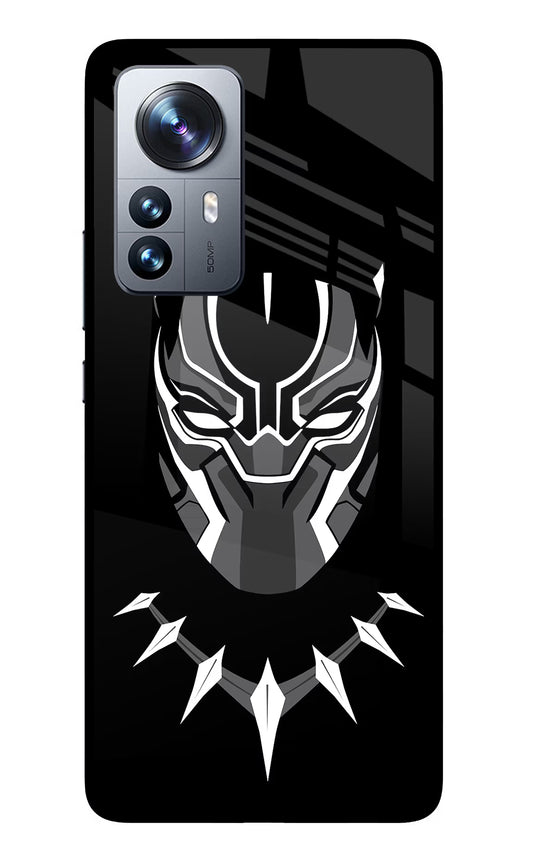 Black Panther Mi 12 Pro 5G Glass Case