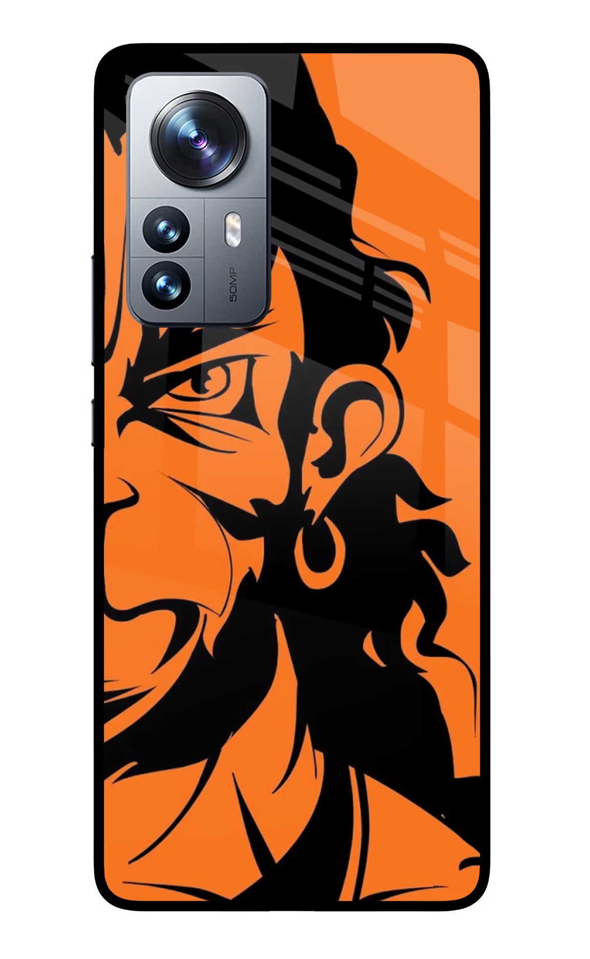 Hanuman Mi 12 Pro 5G Glass Case Back Cover by Casekaro