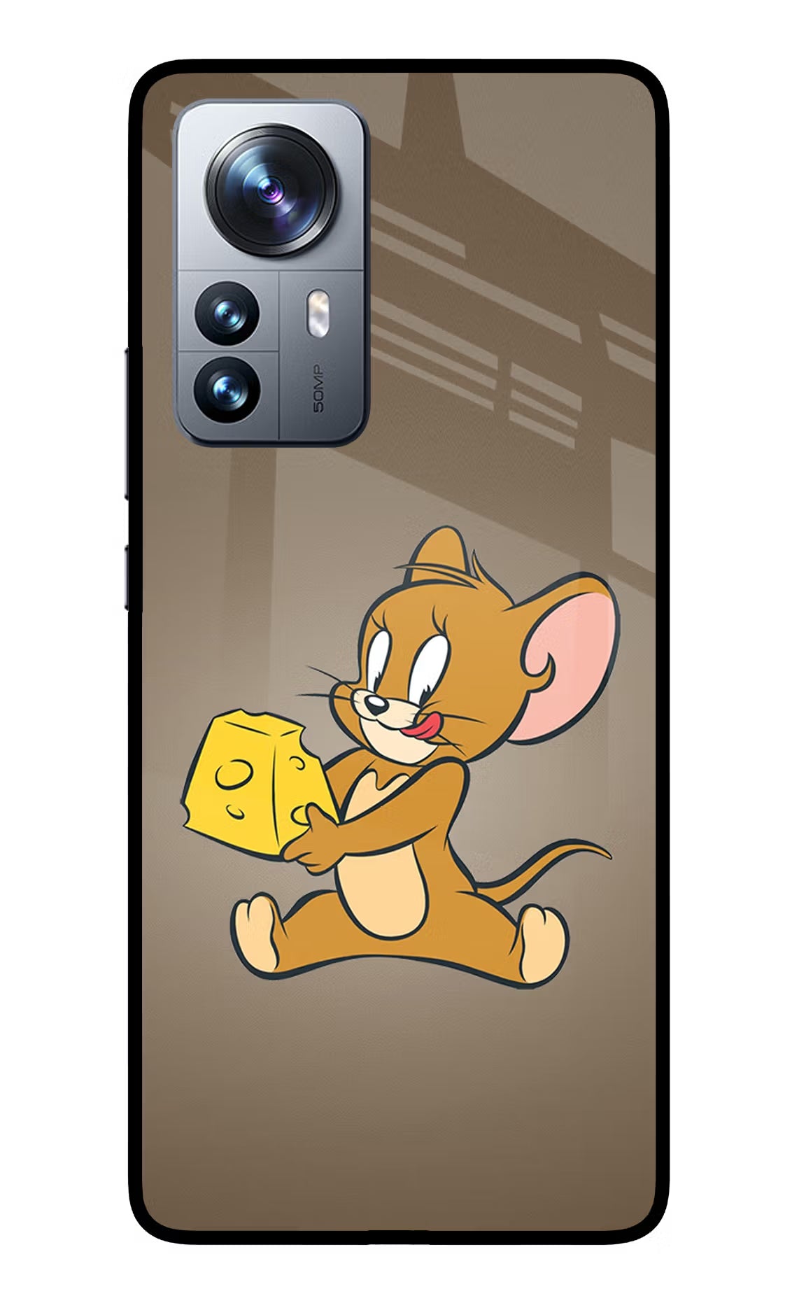 Jerry Mi 12 Pro 5G Glass Case Back Cover by Casekaro