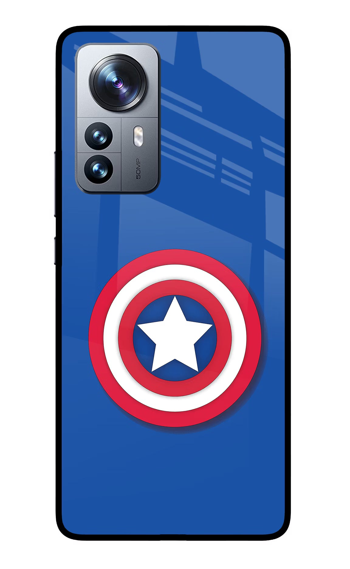 Shield Mi 12 Pro 5G Glass Case Back Cover by Casekaro