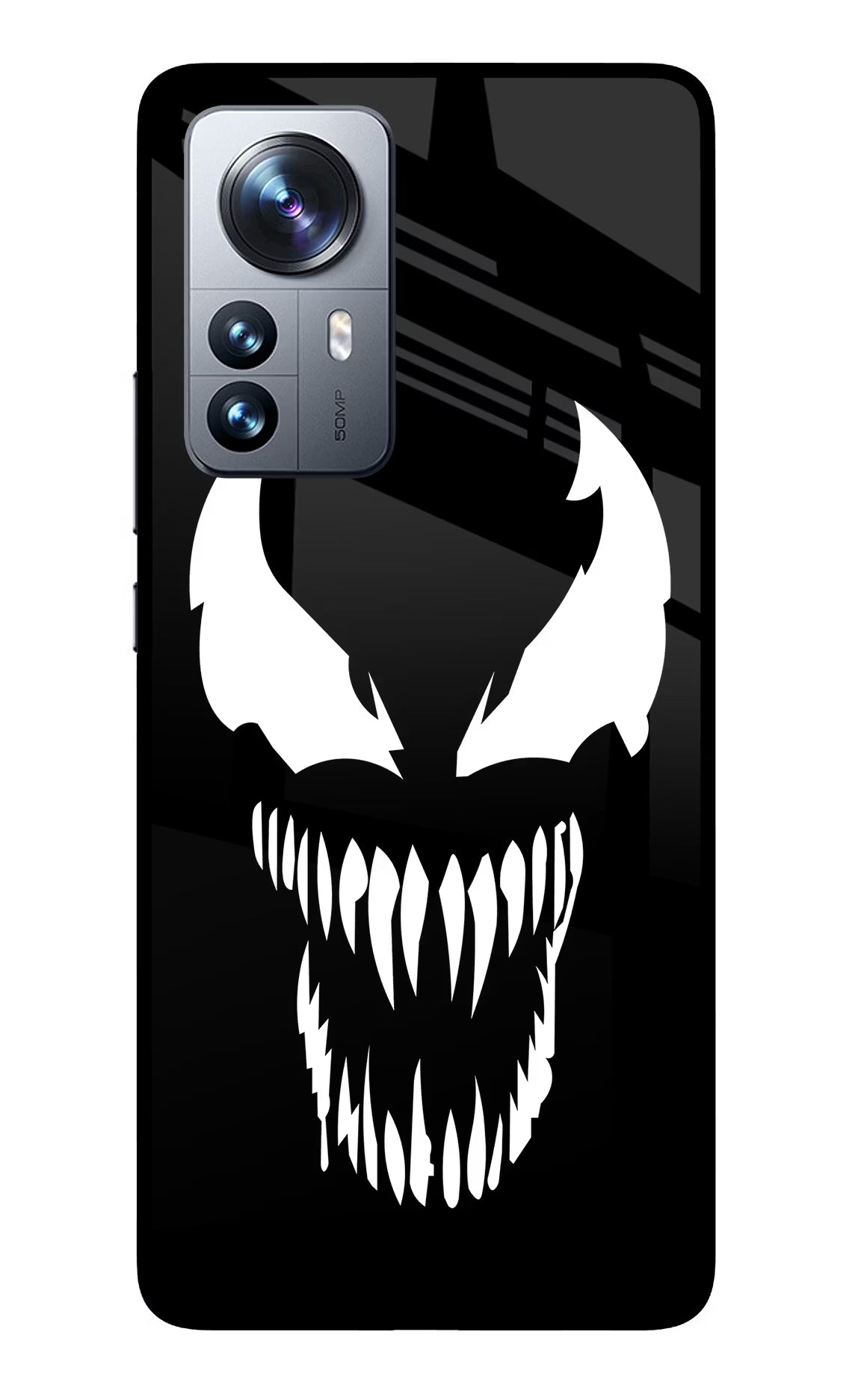 Venom Mi 12 Pro 5G Glass Case Back Cover by Casekaro