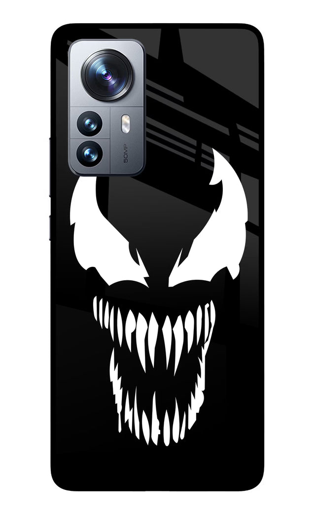 Venom Mi 12 Pro 5G Glass Case Back Cover by Casekaro