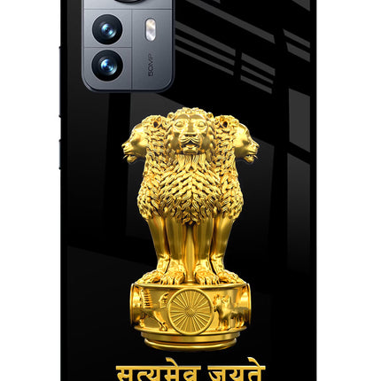 Satyamev Jayate Golden Mi 12 Pro 5G Glass Case