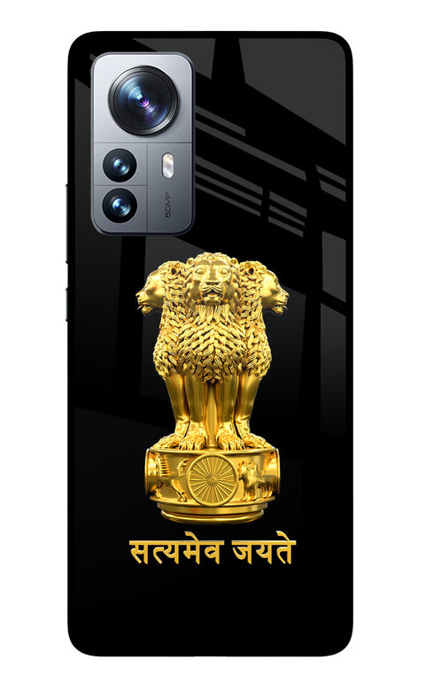 Satyamev Jayate Golden Mi 12 Pro 5G Glass Case
