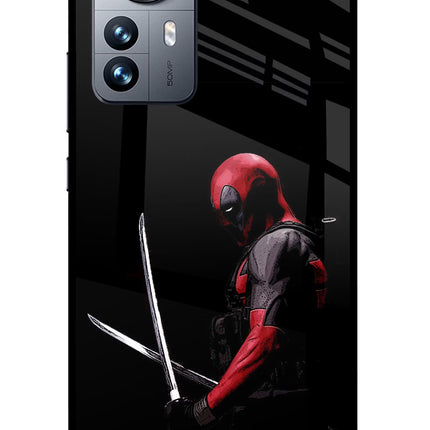 Deadpool Mi 12 Pro 5G Glass Case Back Cover by Casekaro