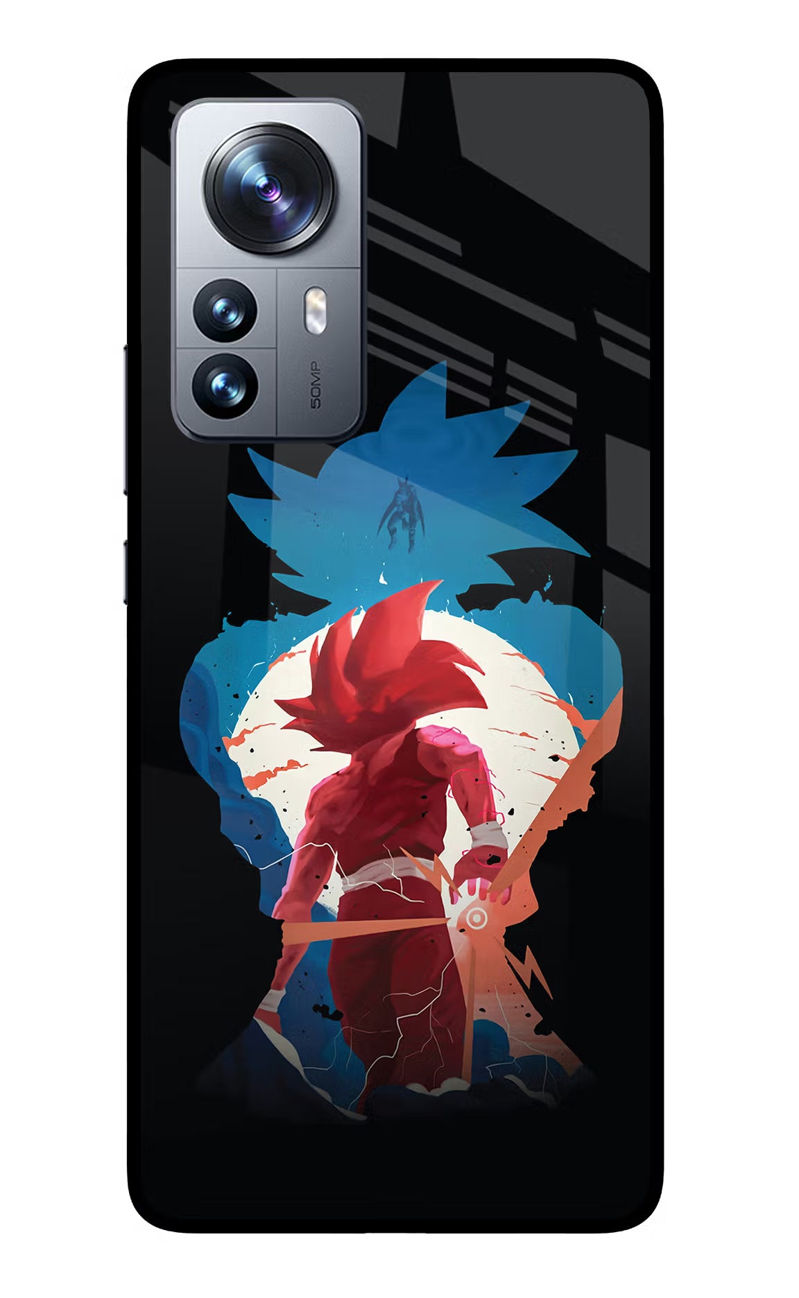 Goku Mi 12 Pro 5G Glass Case Back Cover by Casekaro